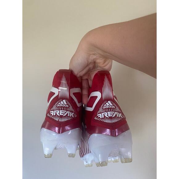 Adidas Freak Ultra 22 Boost Red White Football Cleats GY3040 Mens Size 10 - Picture 5 of 9